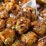 BEEF MEAT BALL WITH BROWN SAUCE – 4 PCS