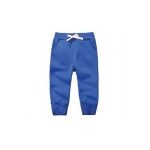 Blue Cotton Long Pant